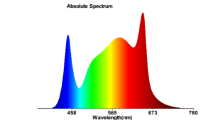 Vækstlys spektrum