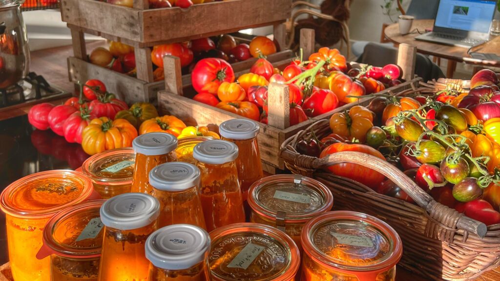 Konservering og tilberedning i Yens Have